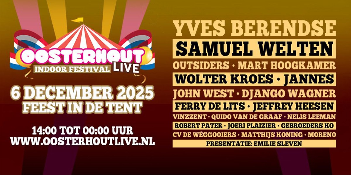 Oosterhout LIVE Indoor 2025