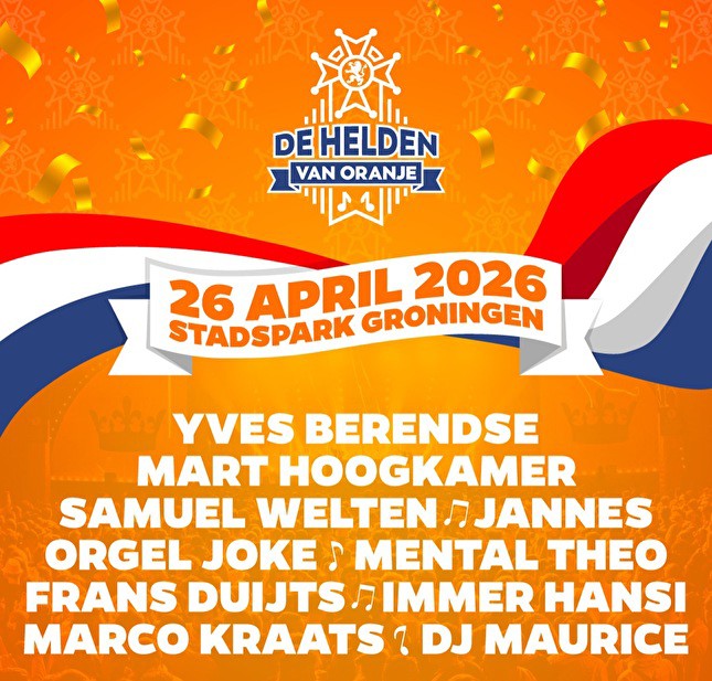 Helden van Oranje in Groningen